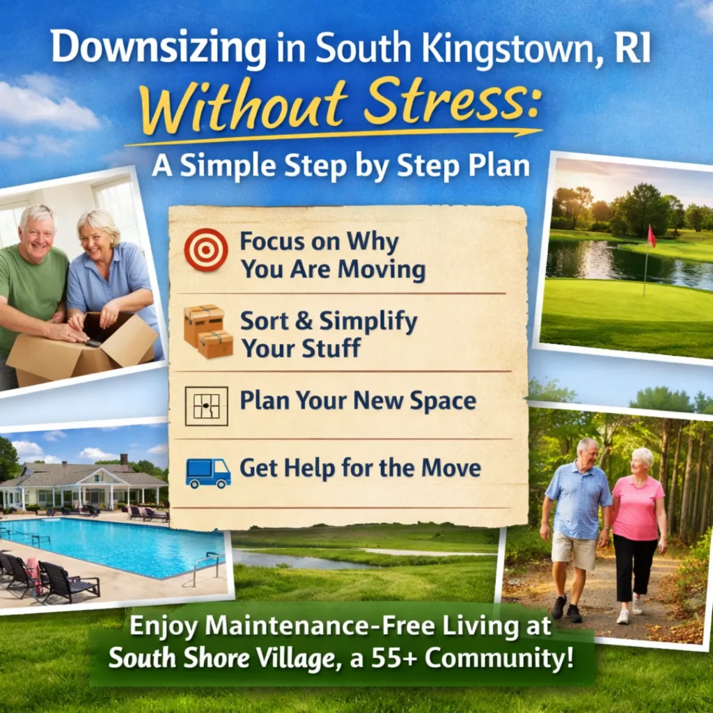 downsizing in south kingstown, ri without stress_ a simple step by step plan